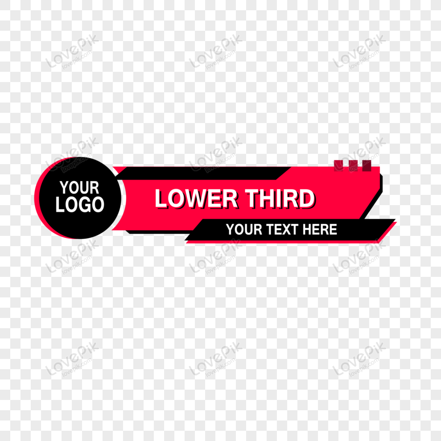 Label Tag Clipart Vector, Gaming Title Lower Third Label Or Tag, Gaming,  Lower Third, Label PNG Image For Free Download