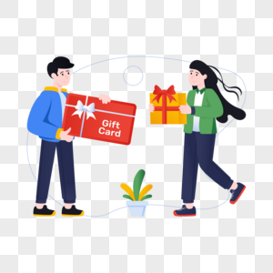 Cartoon Gift Card PNG Images With Transparent Background | Free ...