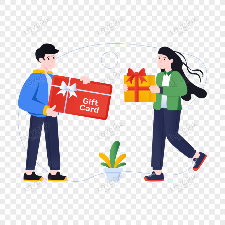 Gift Card PNG Images With Transparent Background