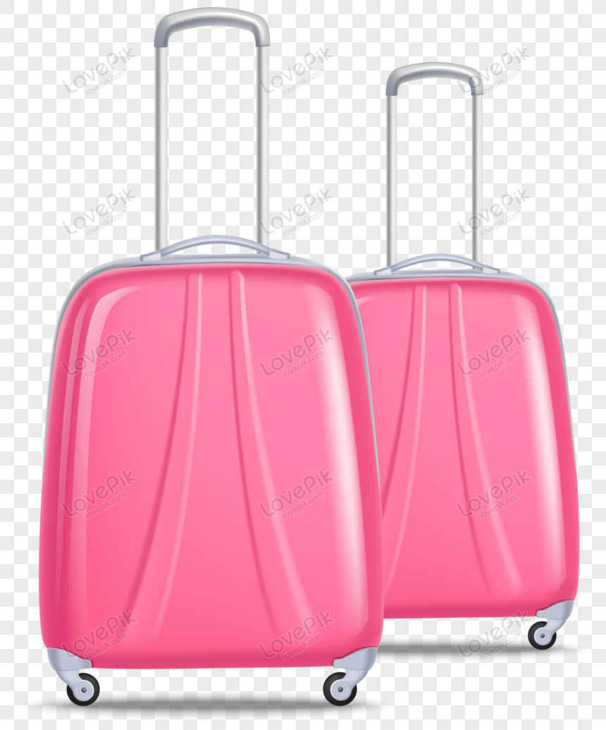 Lovely Travel Suitcase Illustration, travel love, handles, doodle png transparent background