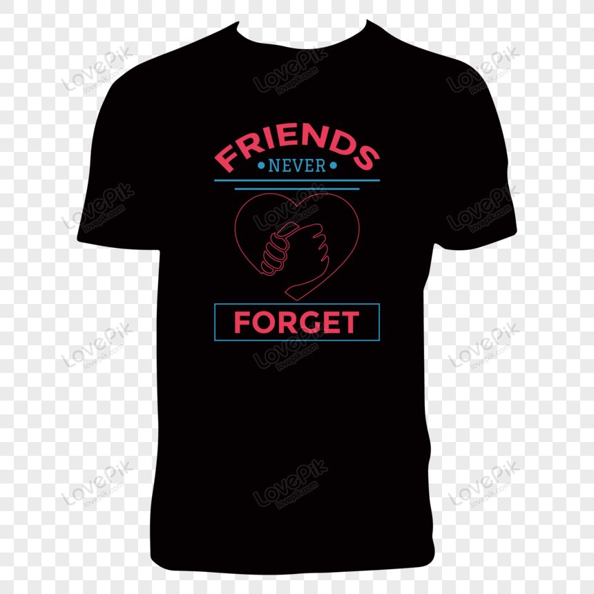Friends Forever T Shirt Pattern, Shirt Pattern, Best Friends, Forever Logo  PNG Hd Transparent Image And Clipart Image For Free Download - Lovepik