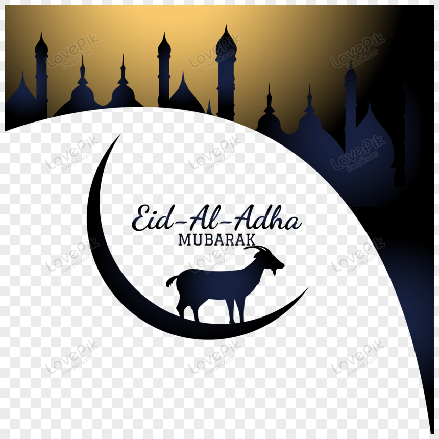 Eid Al Adha Mubarak Vector, Muslim, Religious, Eid Adha PNG Picture And ...