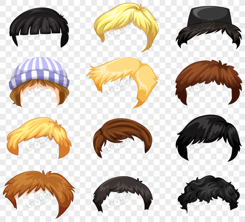 Hair Style PNG Images With Transparent Background | Free Download On Lovepik