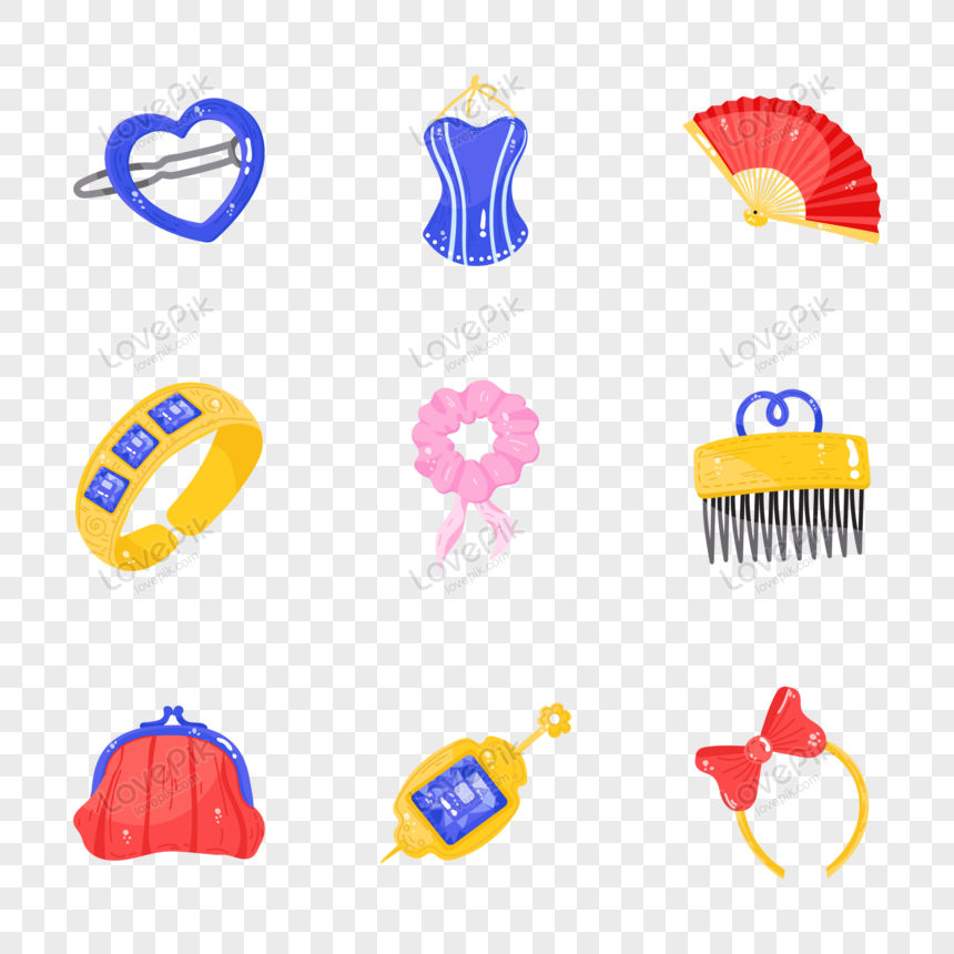 Fashion Accessories PNG Transparent Images Free Download, Vector Files