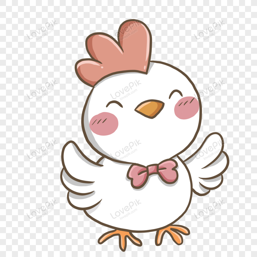 Download Anime Girl Free Png Photo Images And Clipart - Cartoon Chicken  Drawing Transparent PNG - 650x680 - Free Download on NicePNG