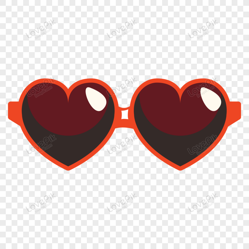 Heart Sunglasses PNG Transparent Images Free Download | Vector Files |  Pngtree