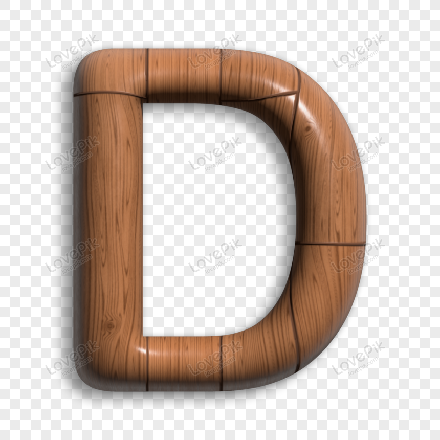 D Letter D Made Of Aged Pine Wood Flooring Alphabet Fonts Font