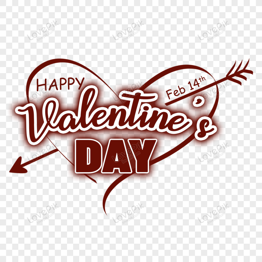 Happy Valentine's Day Sublimation PNG