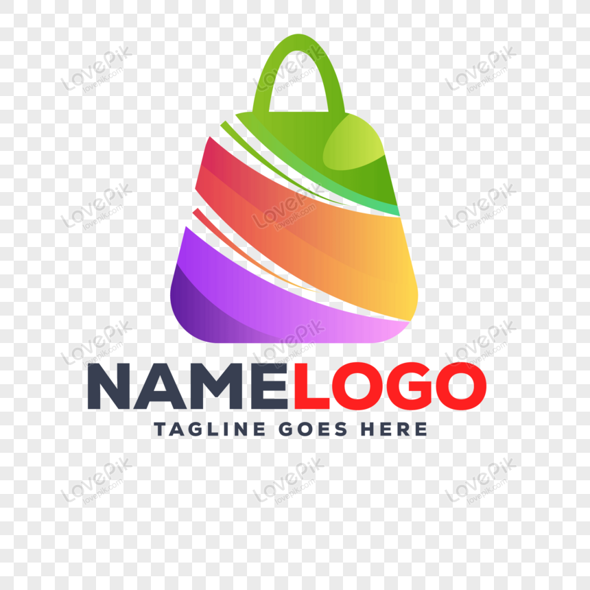 Bag Design Logo Concept, brandidentity, logo, bag logo png transparent background