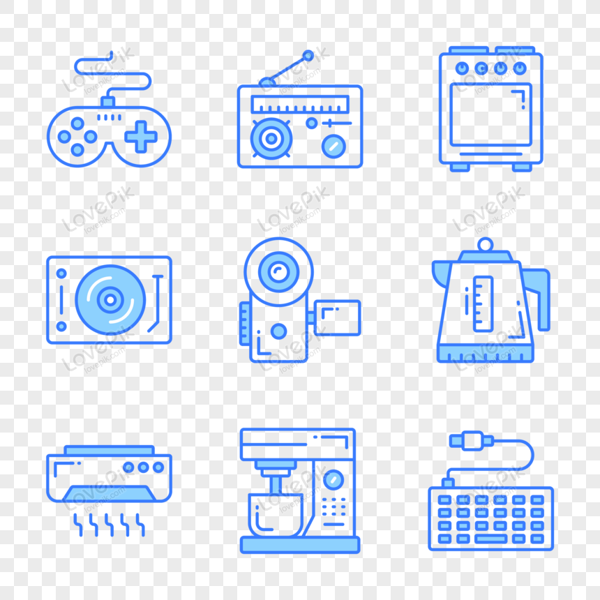 Home Appliances PNG Transparent Images Free Download, Vector Files