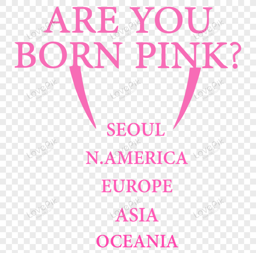 Are You Blackpink World Tour 2023, news, black and pink, you png free download