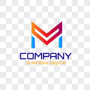 M Letter Design Logo PNG Vector (AI) Free Download