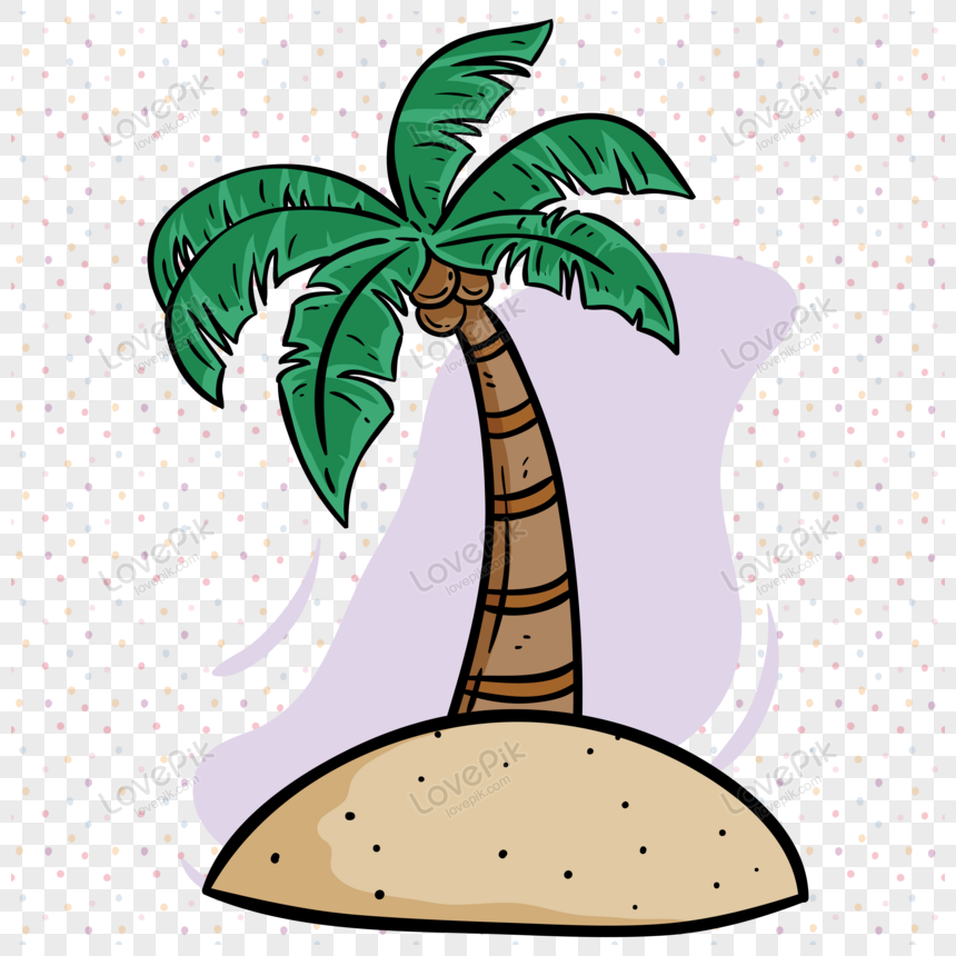 Coconut Tree Vector Art Free PNG And Clipart Image For Free Download ...