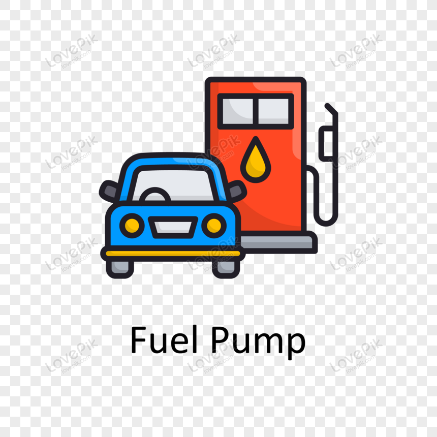 Petrol Station Line Icon in Color. Gasoline Pump Logo Stock Illustration -  Illustration of refuel, auto: 265384111