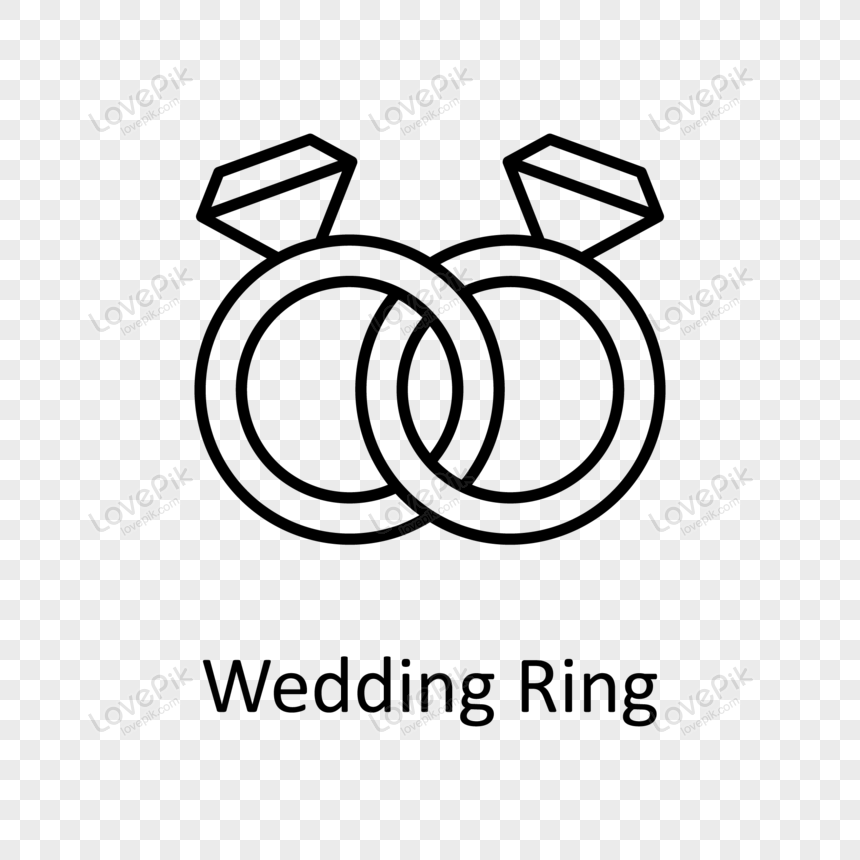 Two wedding rings graphic illustration | free image by rawpixel.com /  manotang | Wedding ring graphic, Wedding ring icon, Wedding ring vector