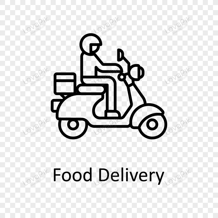food delivery vector