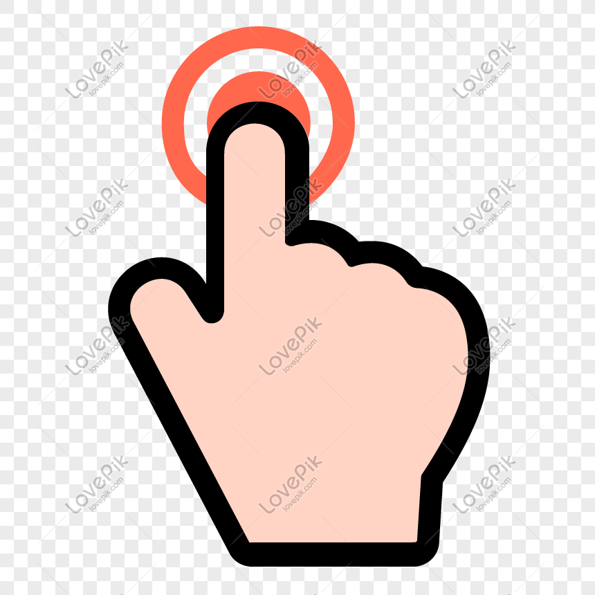 Hand Click On Finger Icon Png Image Picture Free Download 647913821 Lovepik Com