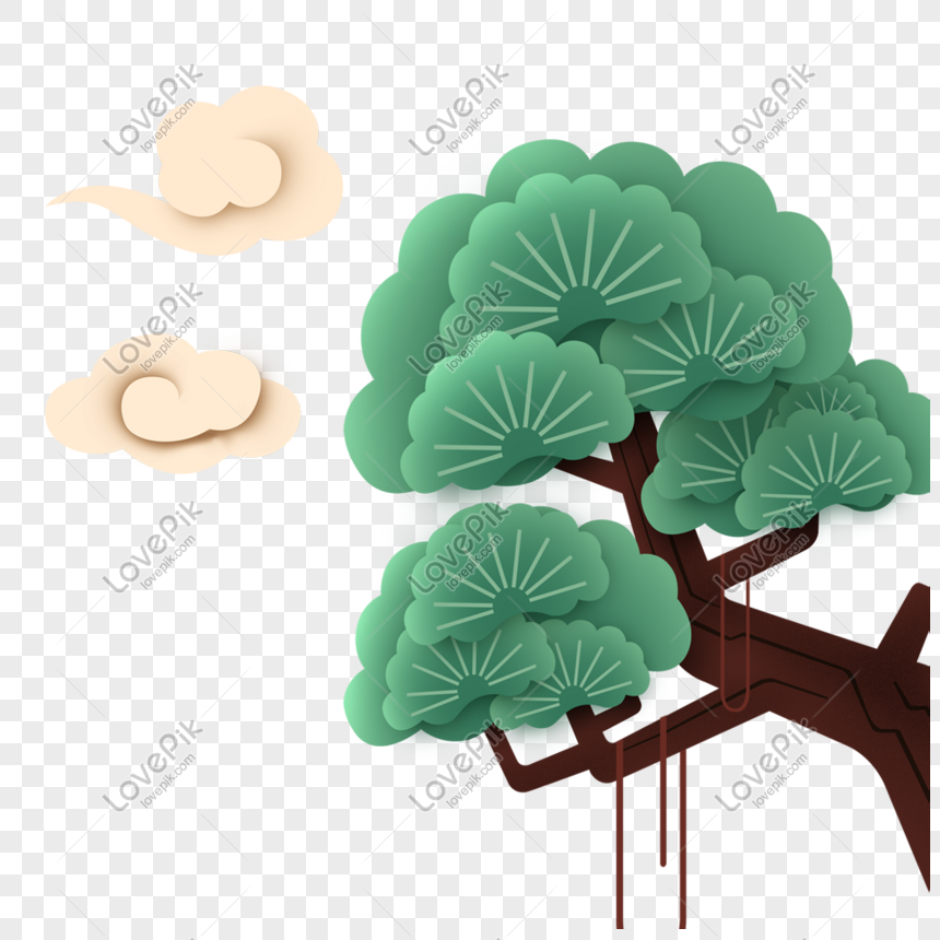 Cartoon Tree Material Free PNG And Clipart Image For Free Download -  Lovepik | 648787059