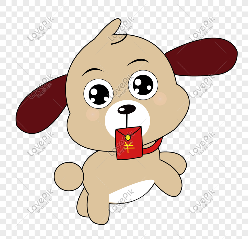 Perro Mascota De Dibujos Animados Año PNG Imágenes Gratis - Lovepik