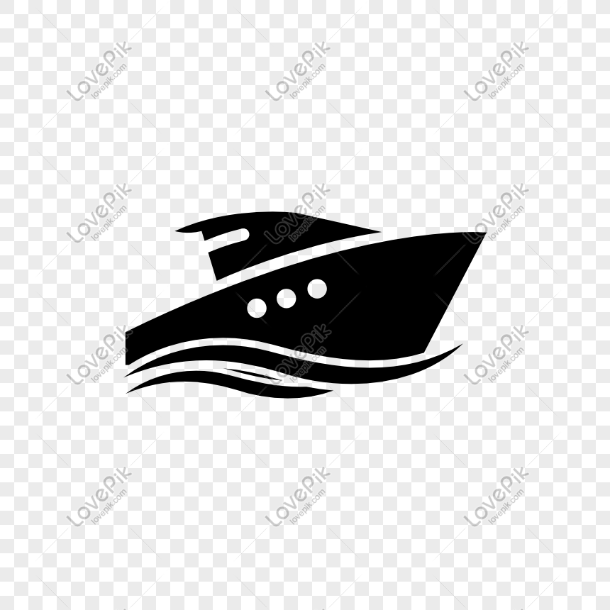 Yacht out sea silhouette vector, Yacht, yacht boat, yacht vector png image
