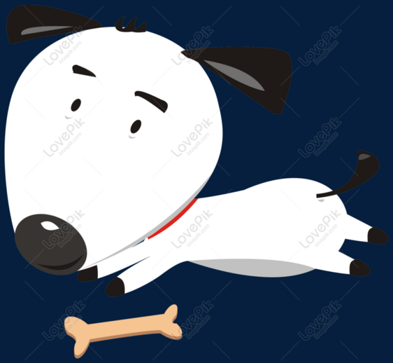 Gambar Anjing Kartun Hitam Putih - GAMBAR TERBARU HD