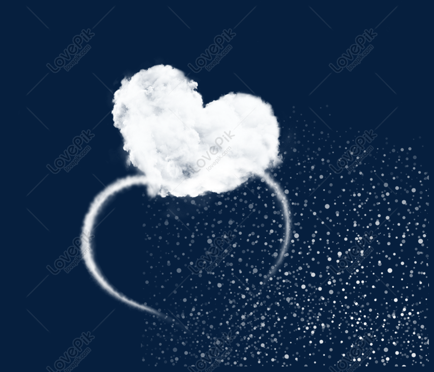 Có bao giờ bạn suy nghĩ về tình yêu đích thực? Hãy xem bức ảnh về đám mây hình trái tim, đây là một biểu tượng của tình yêu. Hãy đắm mình trong khoảnh khắc lãng mạn của đám mây nơi bầu trời xanh thẳm này.