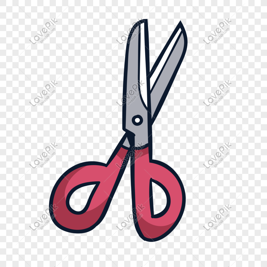 Cartoon Hand Painted Scissors Vector Material PNG Image And Clipart Image  For Free Download - Lovepik | 611645308
