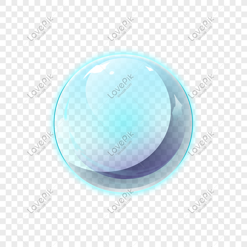 Photo De Boule De Cristal Bleu Dessin Animé Pngnuméro De L