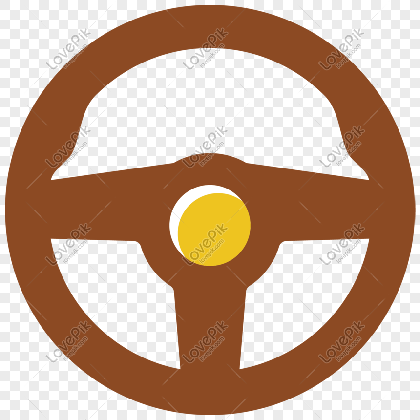 Cartoon Steering Wheel Design Icon PNG Transparent Background And Clipart  Image For Free Download - Lovepik | 611644800