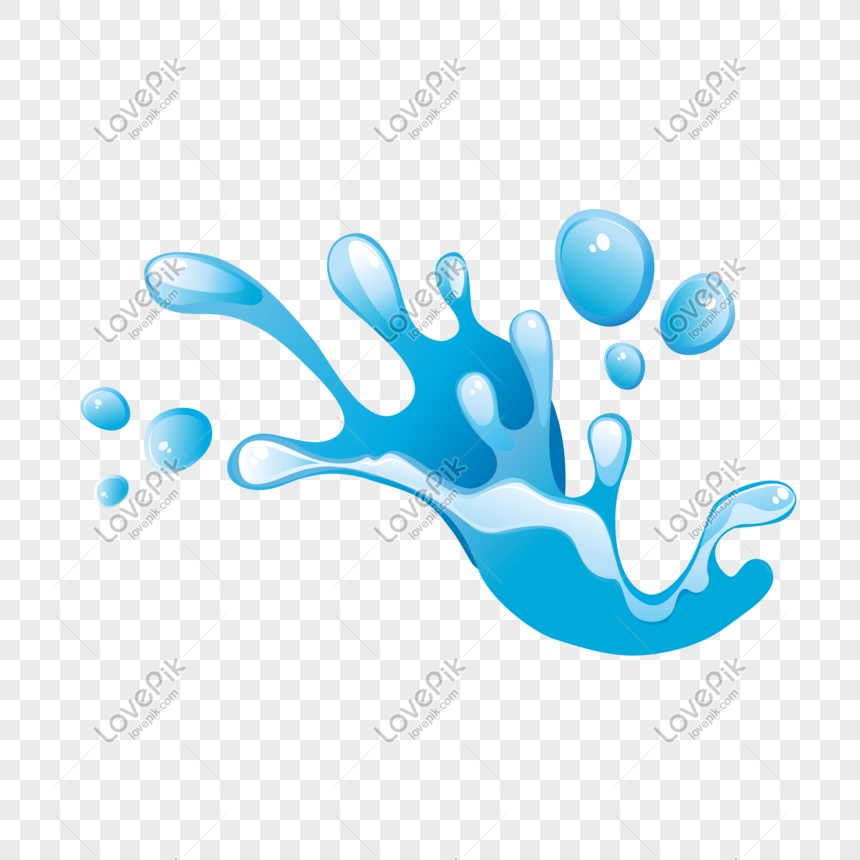 Cartoon Water Splash Vector Download PNG Image And Clipart Image For Free  Download - Lovepik | 611645378