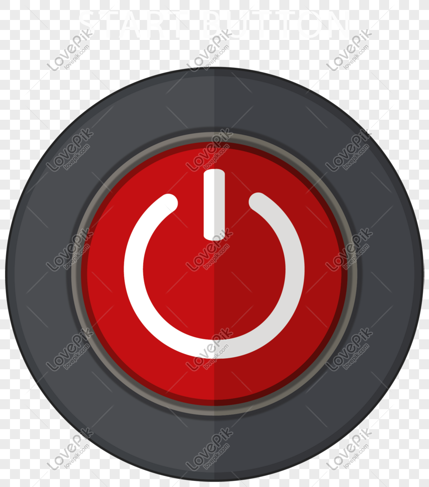 Cartoon Red Switch Button PNG White Transparent And Clipart Image For Free  Download - Lovepik | 611648362