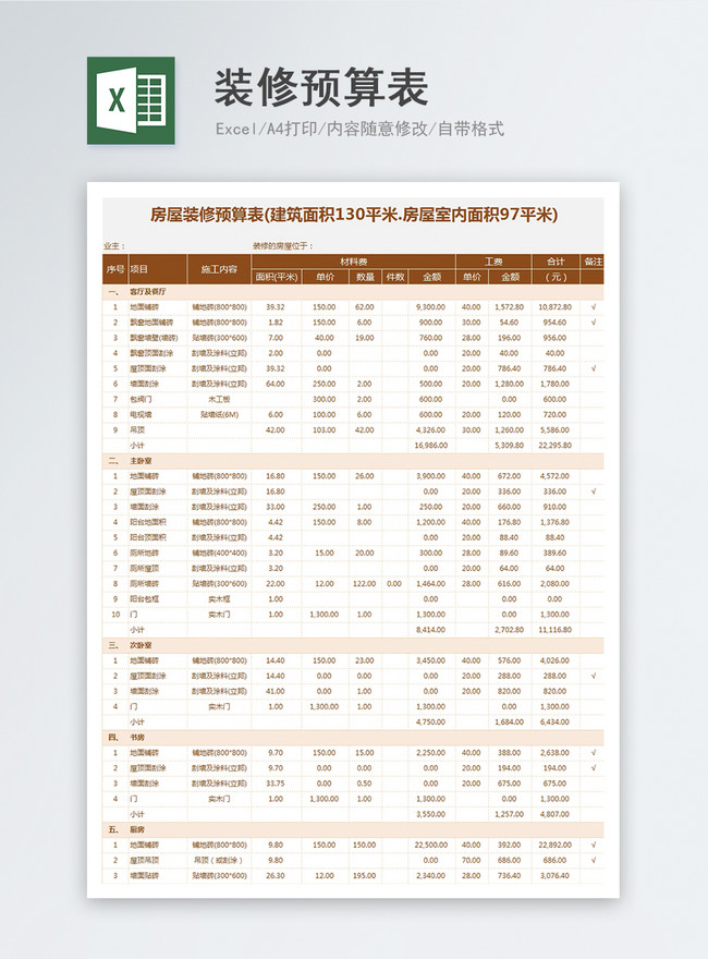 Bảng Mẫu Trang Trí Ngân Sách Xuất Sắc excel | 400145083 | nv ...