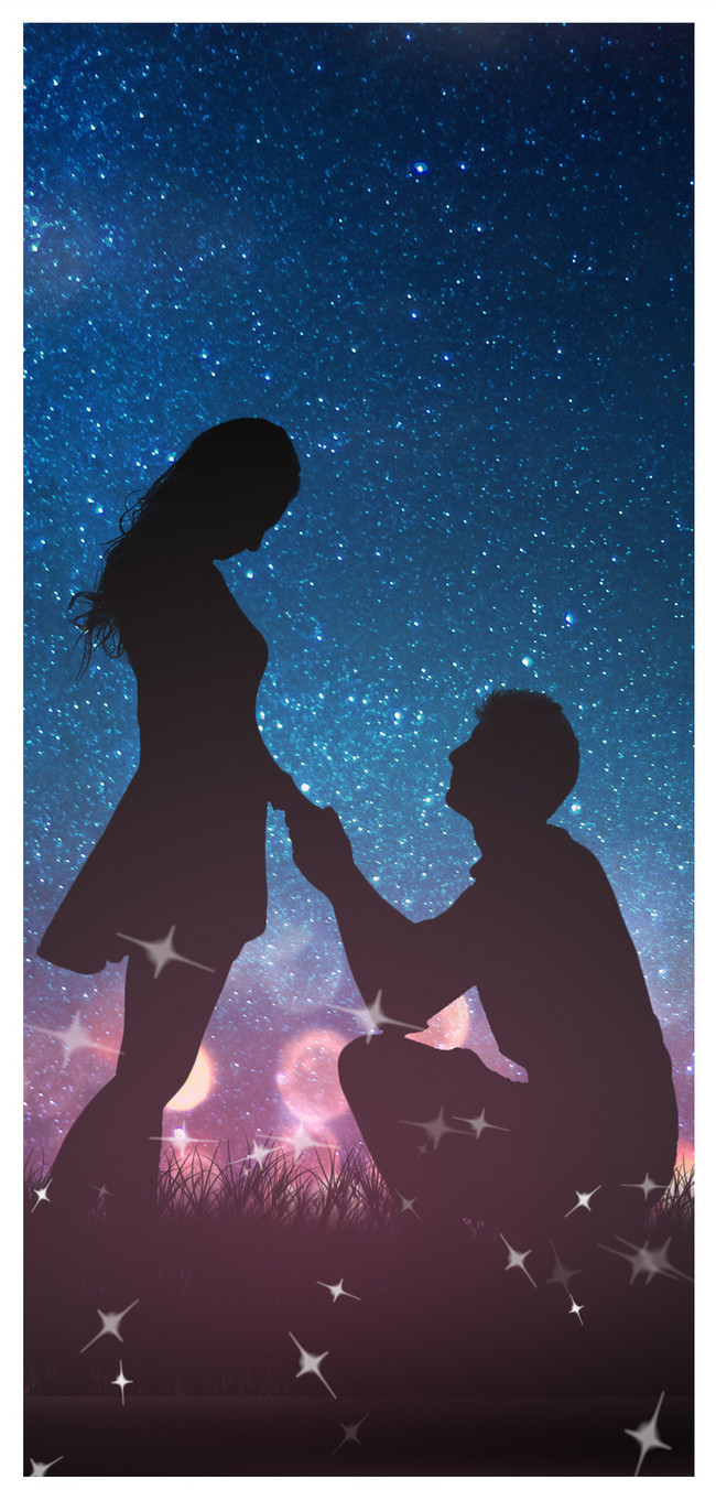 星の下のカップル携帯電話壁紙イメージ 背景 Id Prf画像フォーマットjpg Jp Lovepik Com