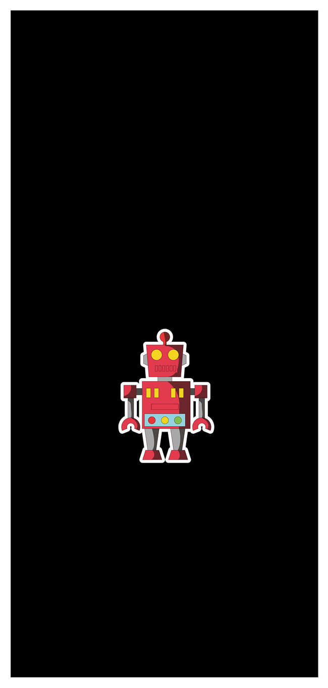 Cartoon Robot Mobile Phone Wallpaper Backgrounds Images Free Download Lovepik Com