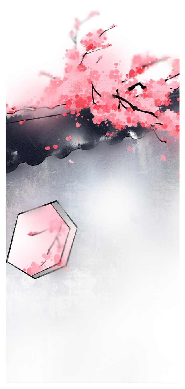 中国風桃の花の携帯電話の壁紙イメージ 背景 Id Prf画像フォーマットjpg Jp Lovepik Com