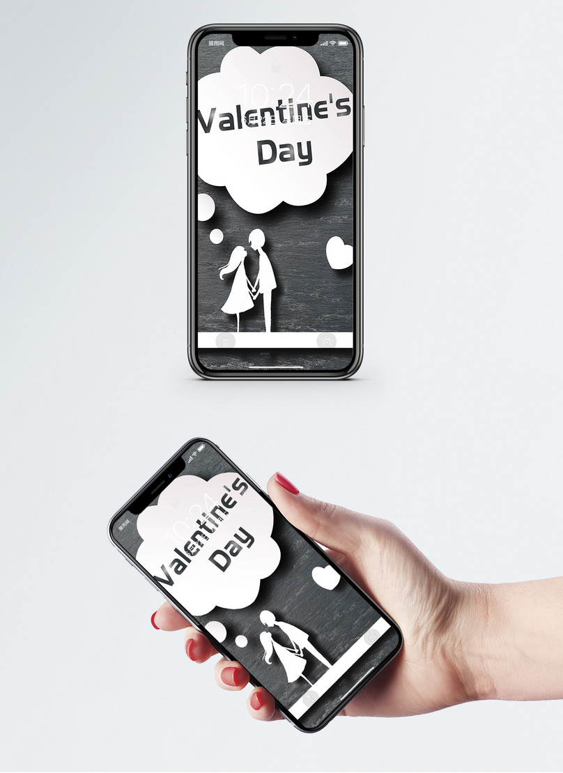 シンプルなバレンタインデーの携帯電話の壁紙イメージ 背景 Id Prf画像フォーマットjpg Jp Lovepik Com