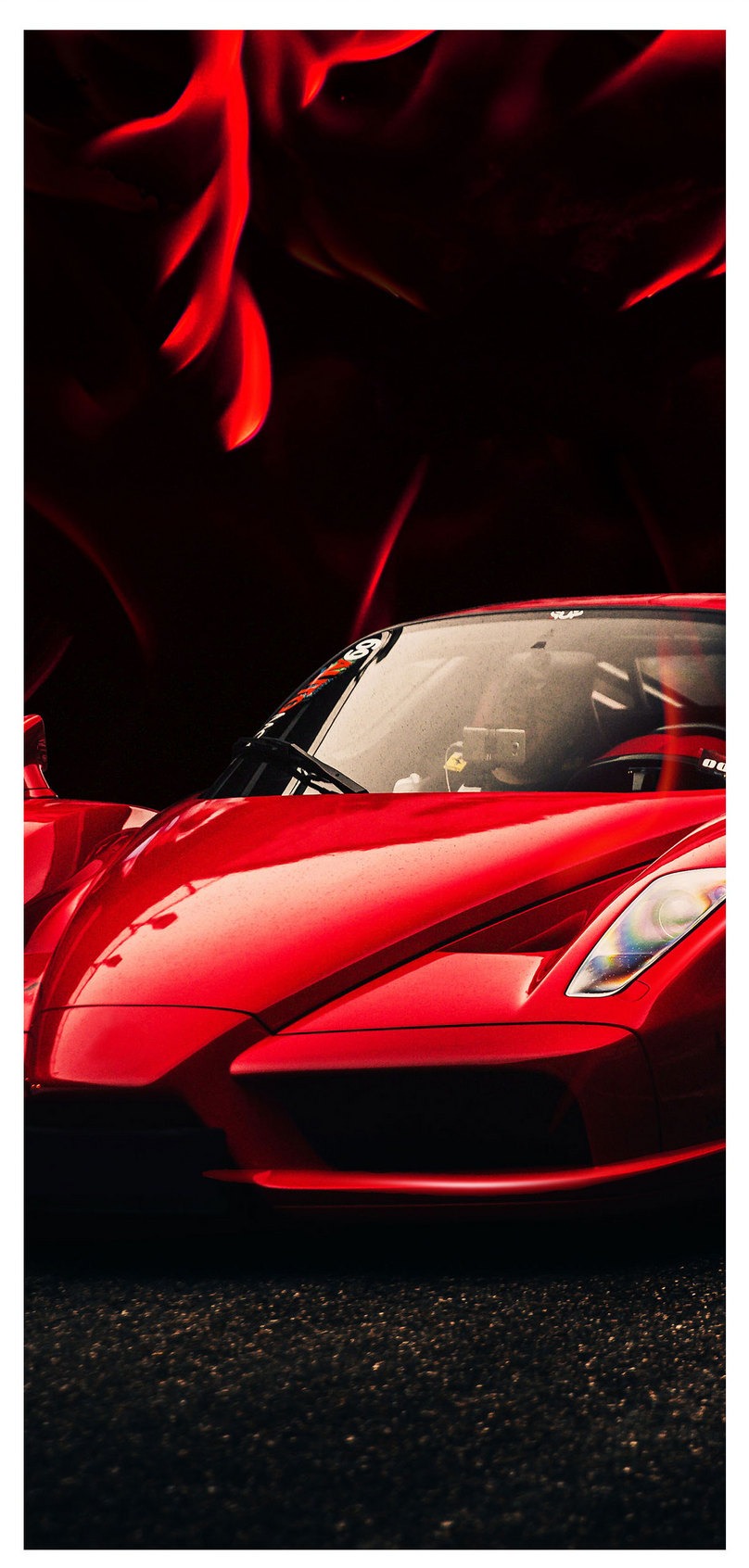 Red Car Mobile Wallpaper