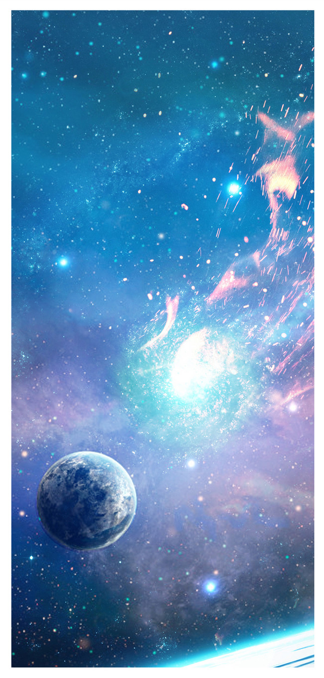 広大な宇宙の携帯電話の壁紙イメージ 背景 Id Prf画像フォーマットjpg Jp Lovepik Com