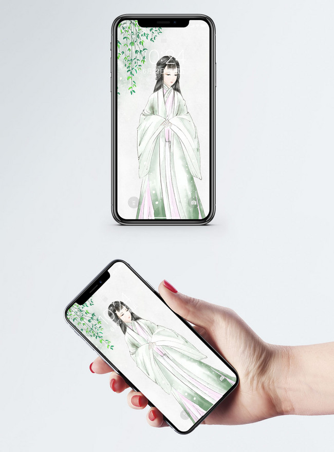 古代の女性の携帯電話の壁紙イメージ 背景 Id Prf画像フォーマットjpg Jp Lovepik Com