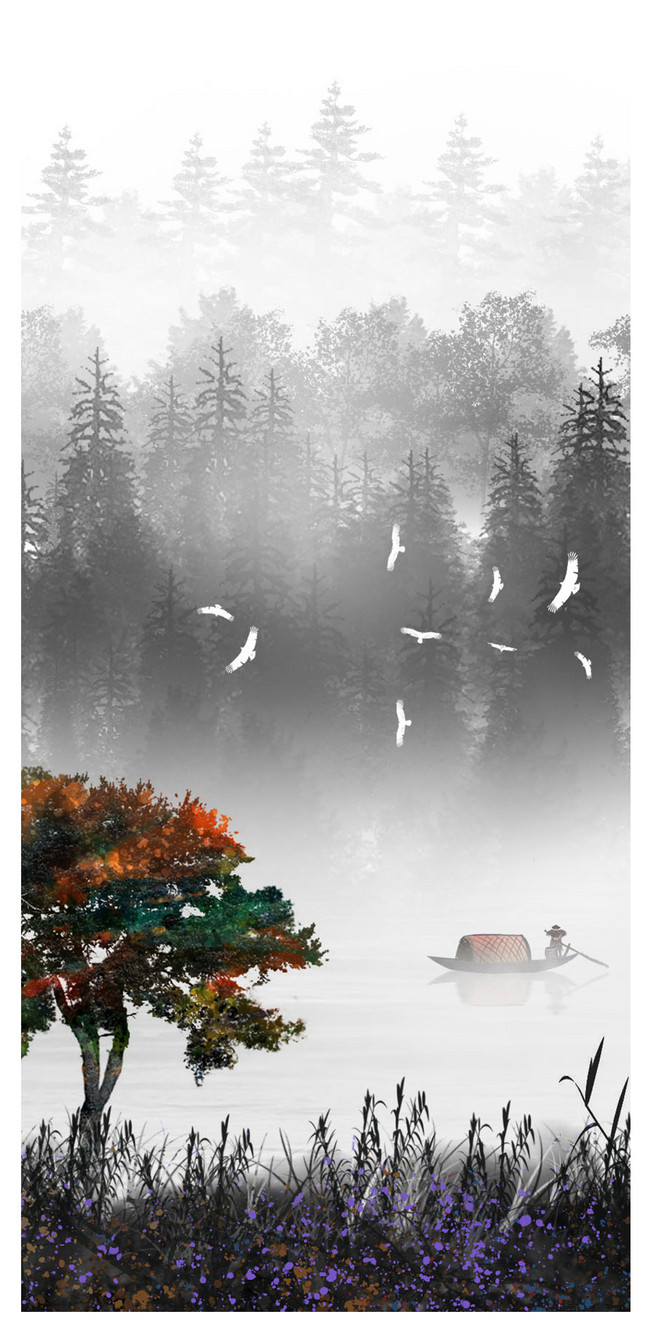 Lukisan Pemandangan Landscape Wallpaper Ponsel Gambar Unduh Gratis Latar Belakang 400669357 Format Gambar JPG Lovepikcom