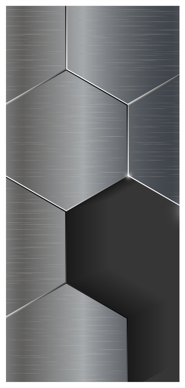 六角形金屬紋路手機壁紙圖片素材 Jpg圖片尺寸1125 2436px 高清圖片 Zh Lovepik Com