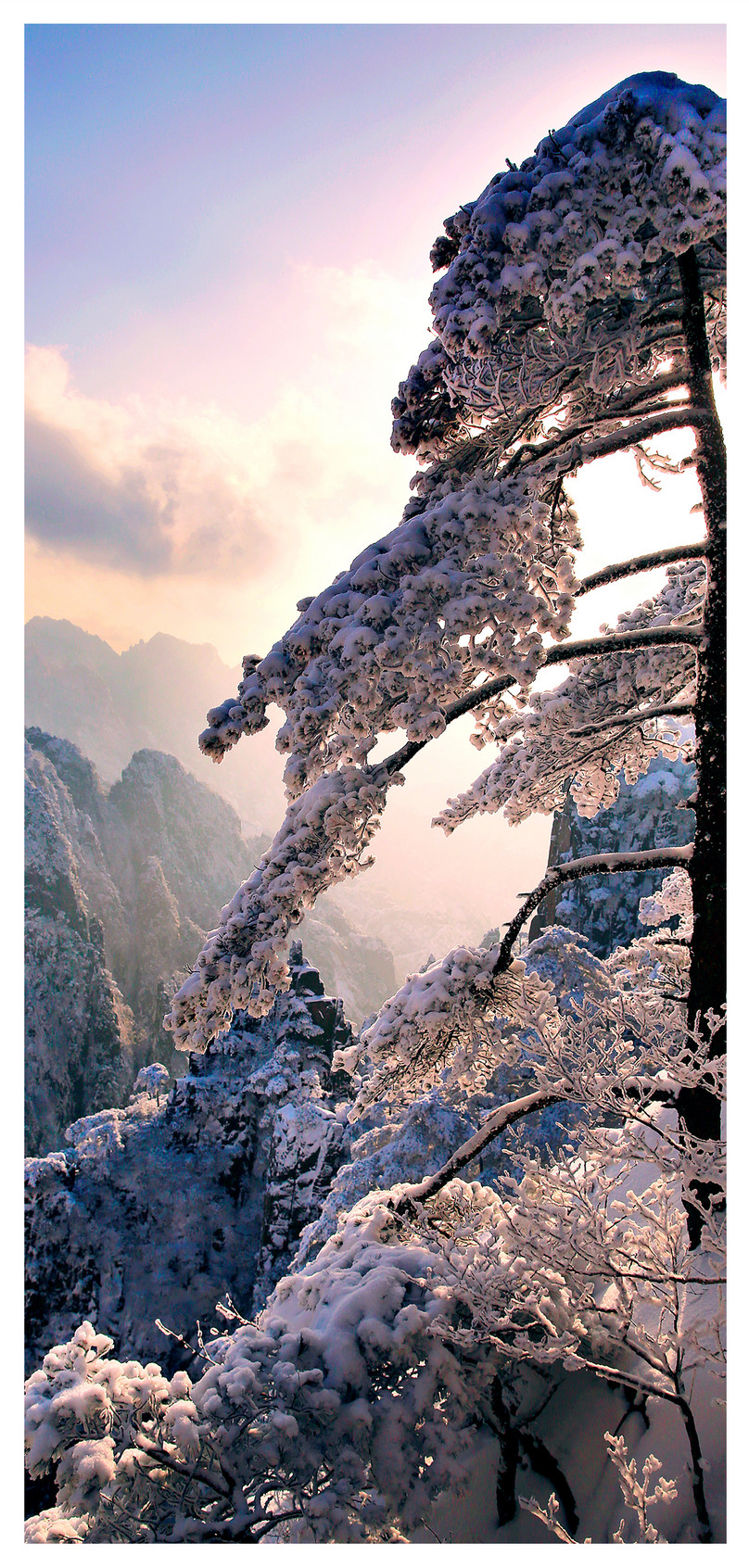 山の雪景色の携帯壁紙イメージ 背景 Id 400790437 Prf画像フォーマット