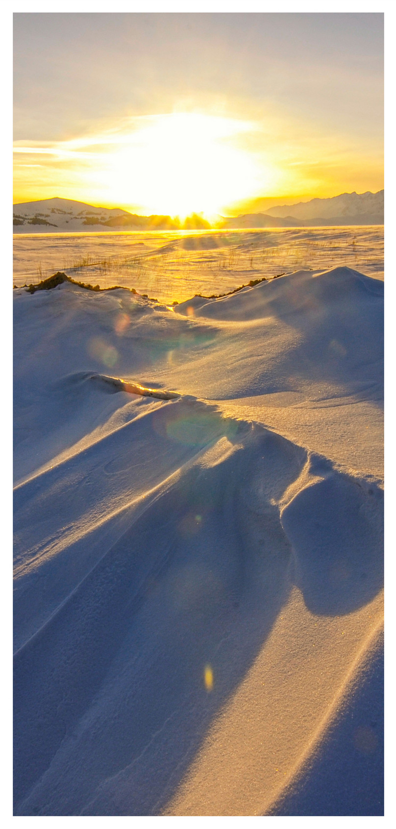 夕焼け雪の携帯壁紙イメージ 背景 Id 400790491 Prf画像フォーマット