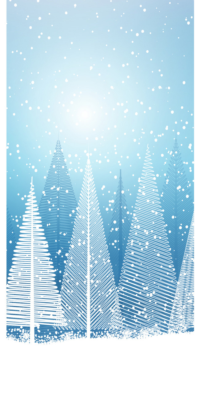 Wallpaper Ponsel Winter Suburban Adegan Salju Gambar Unduh Gratis