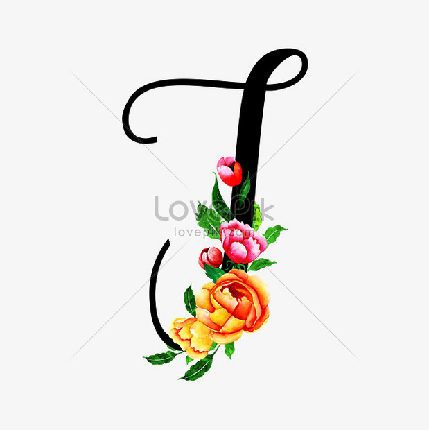Creative hand-drawn handwritten letter j graphics image_picture free  download 