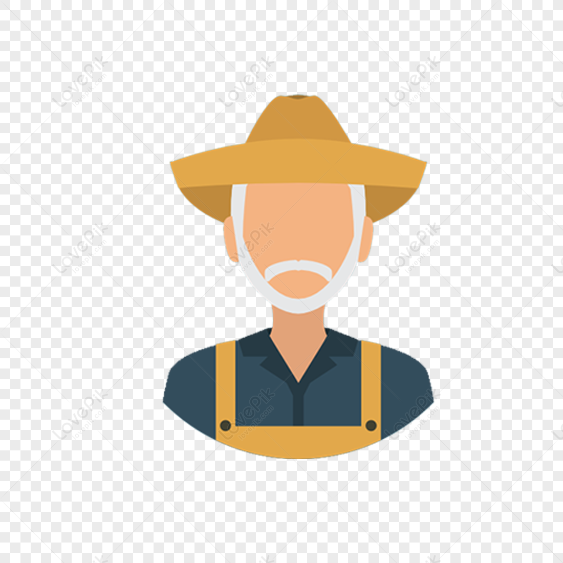 A Farmer, Farmer Man, Farmer Hat, Farm Farmer PNG Hd Transparent Image ...