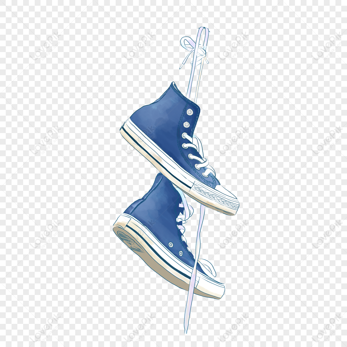 Dark Blue Shoes PNG Transparent Images Free Download, Vector Files