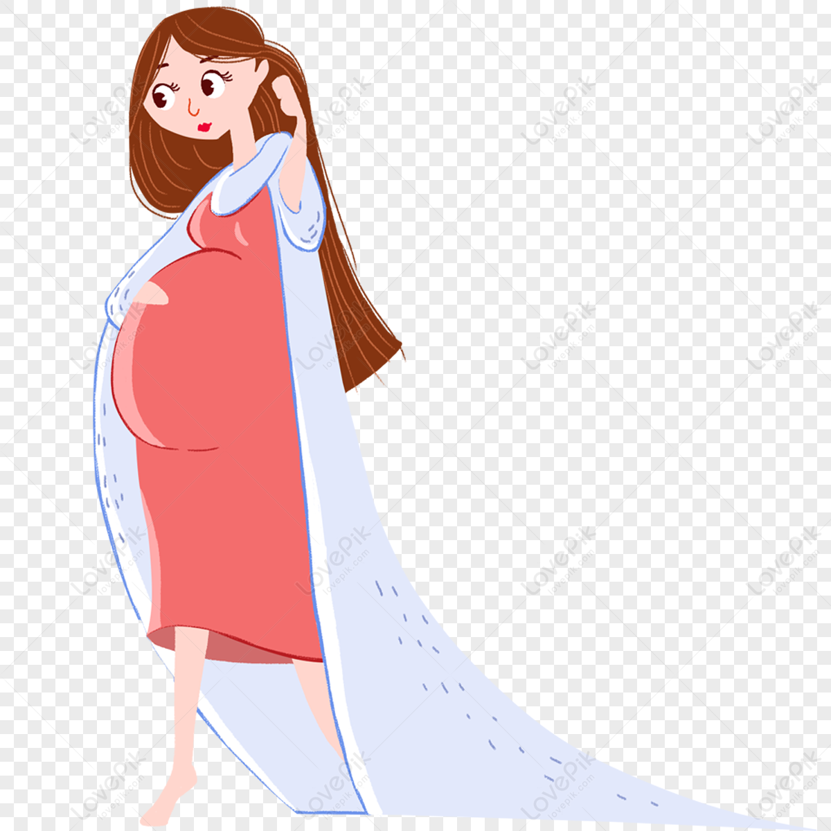 A Pregnant Mother PNG Free Download And Clipart Image For Free Download -  Lovepik | 400203253