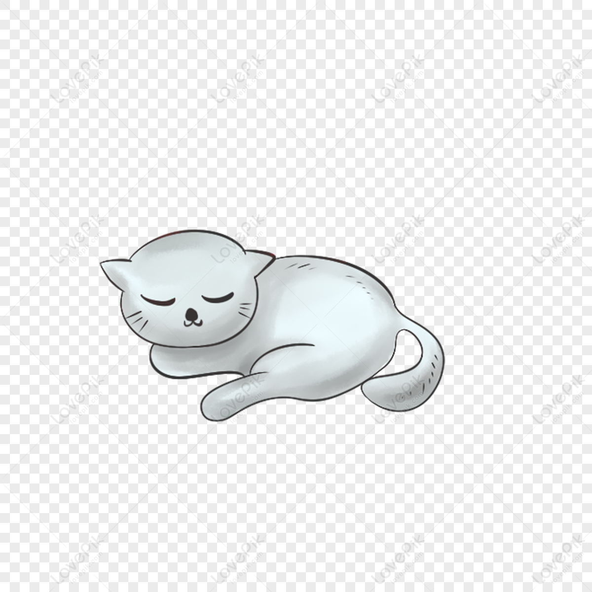 Gato Deitado PNG Images, Vetores E Arquivos PSD