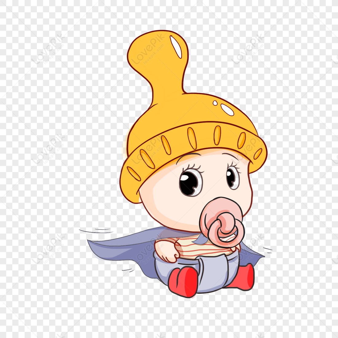 baby, baby hat, baby cartoon, baby comic png image